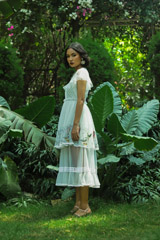 Mint Two Tier Embroidered Dressuntitled (3 of 9)